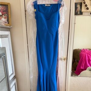 Chiara Boni Cobalt Blue Formal Dress